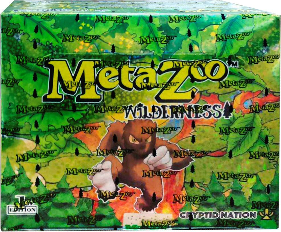 MetaZoo TCG Wilderness Wilderness First Edition Booster Box sealed box