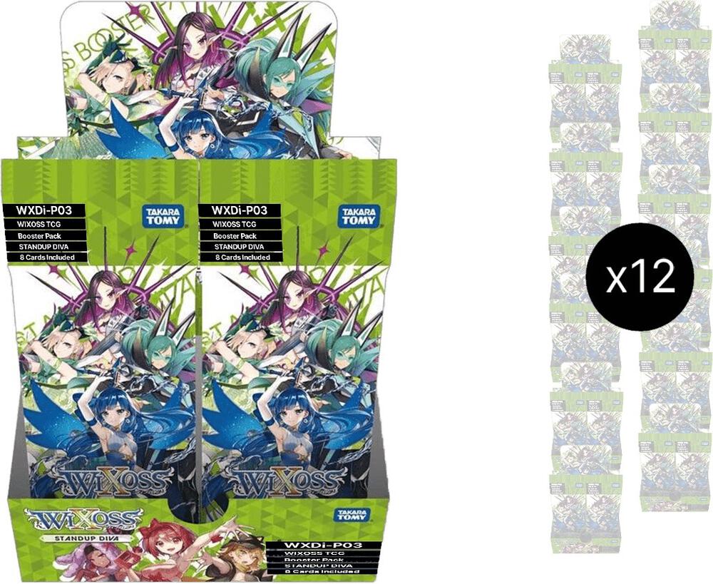 WIXOSS TCG Standup Diva Standup Diva Booster Box Case sealed box