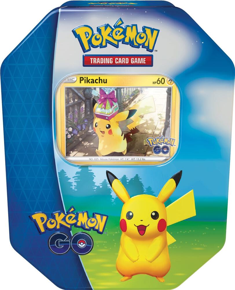 Pokemon TCG Pokemon GO Pokemon GO Tin Pikachu trading card product