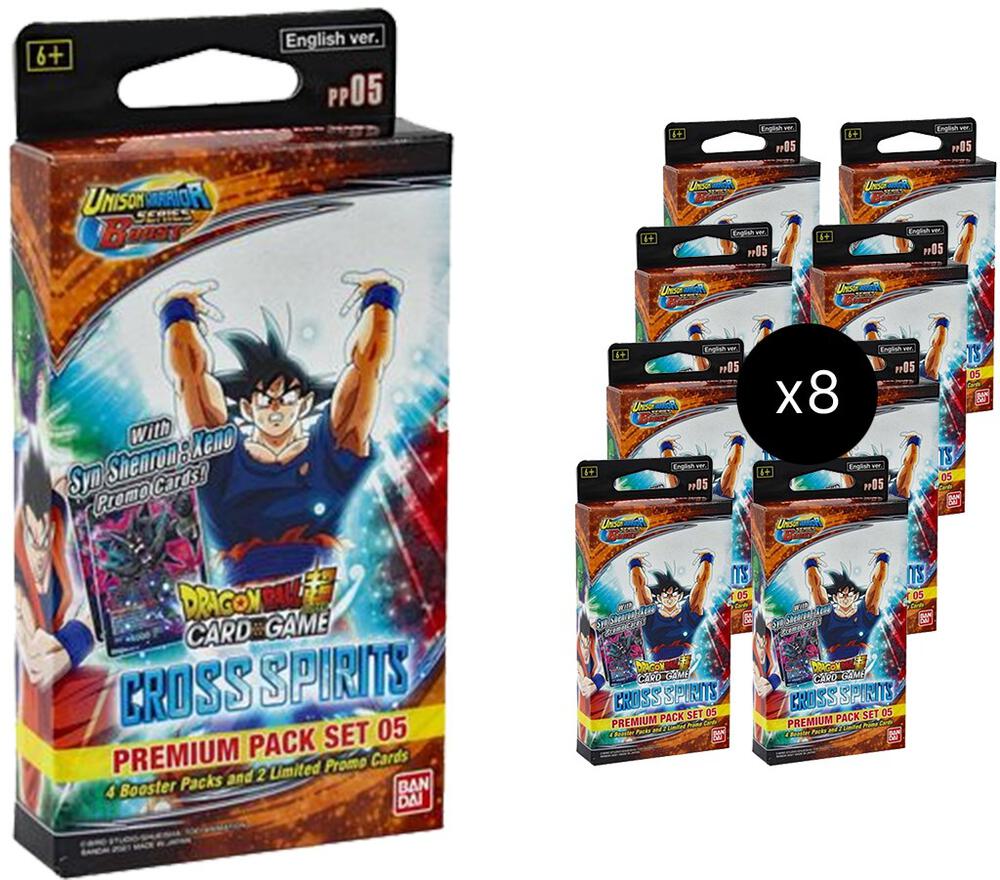 Dragon Ball Super Card Game Cross Spirits Cross Spirits Premium Pack Set 05 Display booster pack