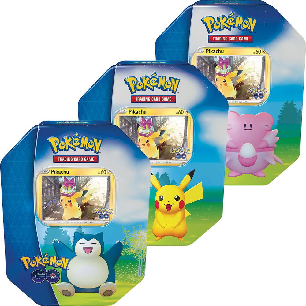 Pokemon TCG Pokemon GO Pokemon GO Tin Set of 3 trading card product