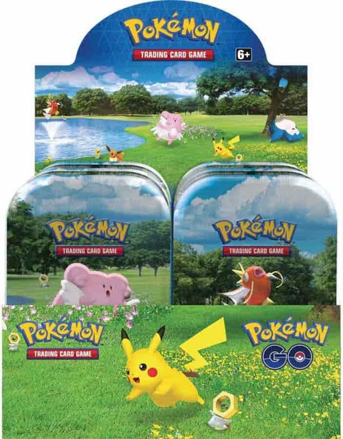 Pokemon TCG Pokemon GO Pokemon GO Mini Tin Display trading card product