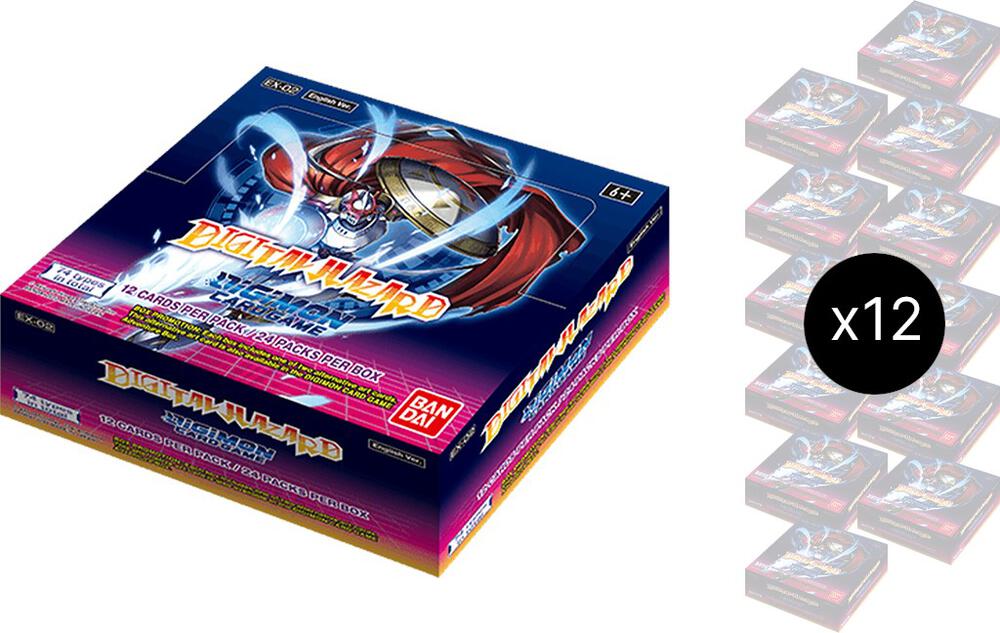 Digimon Card Game Digital Hazard Digital Hazard Booster Box Case sealed box