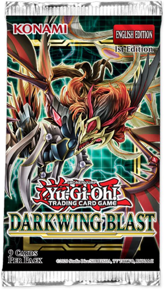 Yu-Gi-Oh! TCG Darkwing Blast Darkwing Blast Booster Pack booster pack