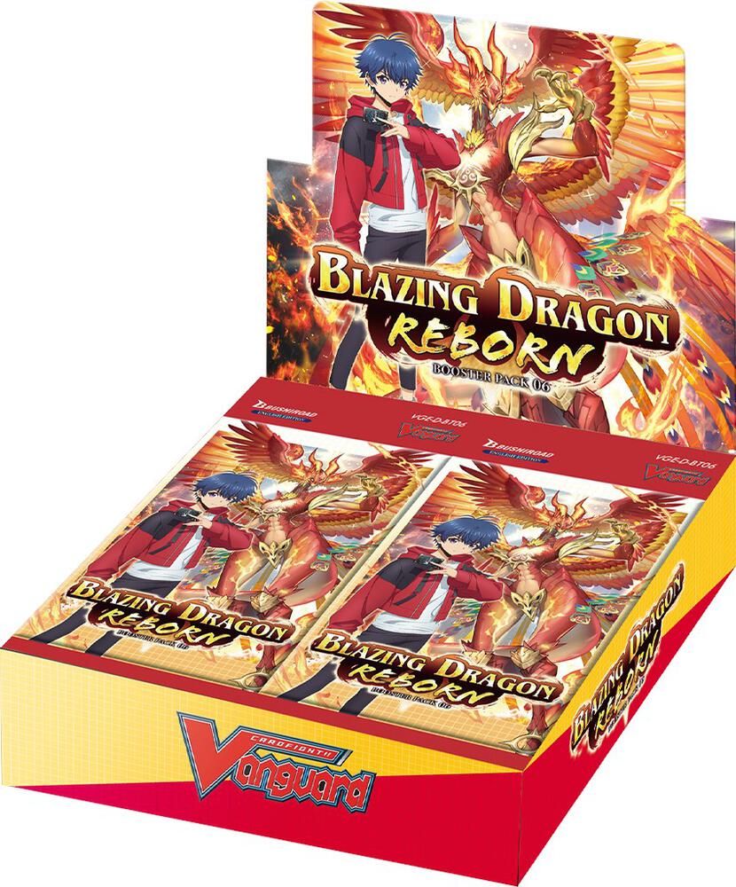 Cardfight Vanguard Blazing Dragon Reborn Blazing Dragon Reborn Booster Box sealed box