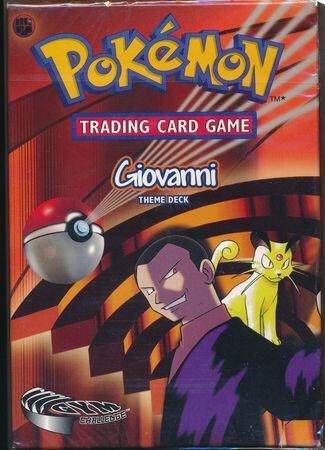 Pokemon TCG Gym Challenge Gym Challenge Theme Deck Giovanni deck product