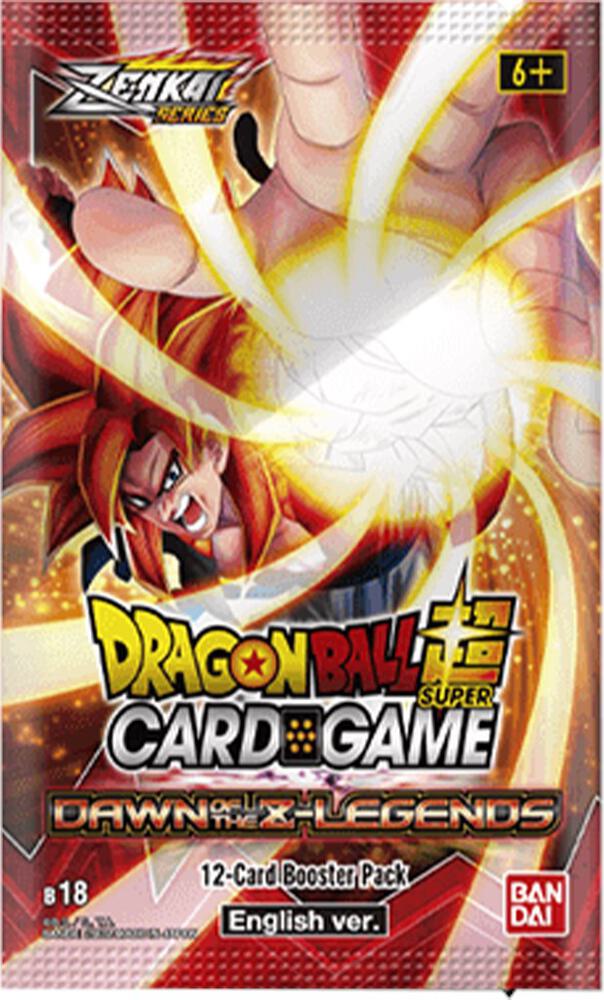 Dragon Ball Super Card Game Dawn Of The Z-Legends Dawn of the Z-Legends Booster Pack booster pack