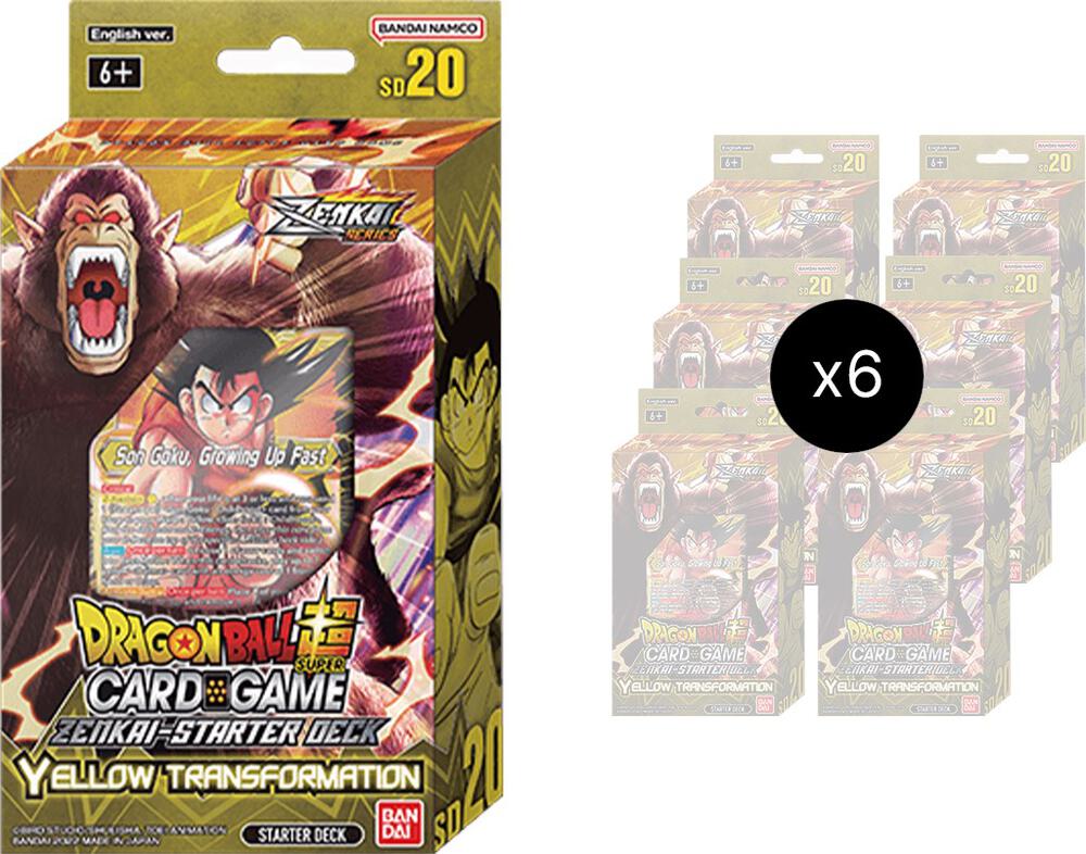Dragon Ball Super Card Game Dawn of the Z Legends Starter Deck 20 Display deck product