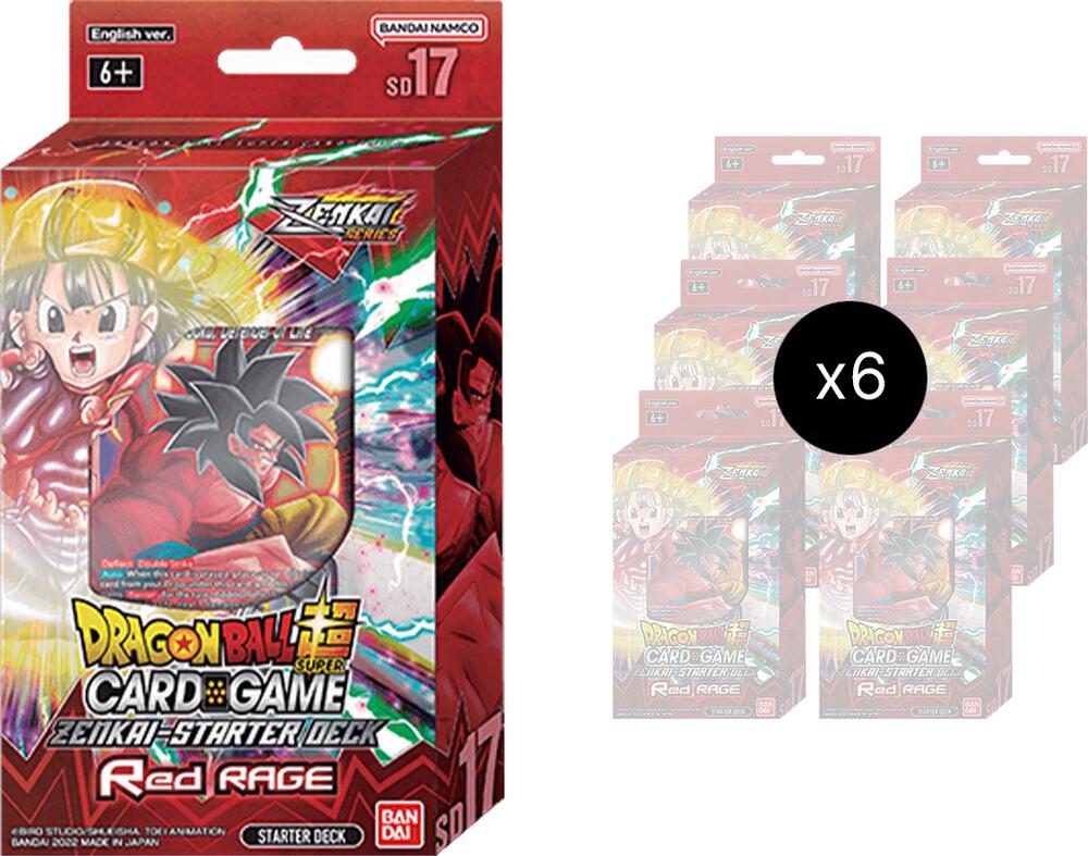 Dragon Ball Super Card Game Dawn of the Z Legends Starter Deck 17 Display deck product