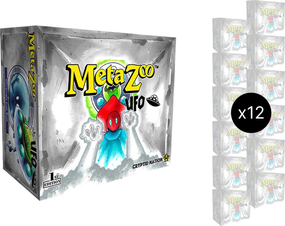 MetaZoo TCG UFO UFO First Edition Booster Box Case sealed box