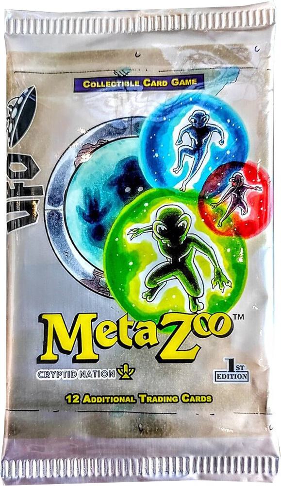 MetaZoo TCG UFO UFO First Edition Booster Pack booster pack