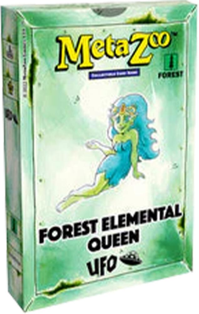 MetaZoo TCG UFO UFO First Edition Tribal Theme Deck Forest Elemental Queen deck product
