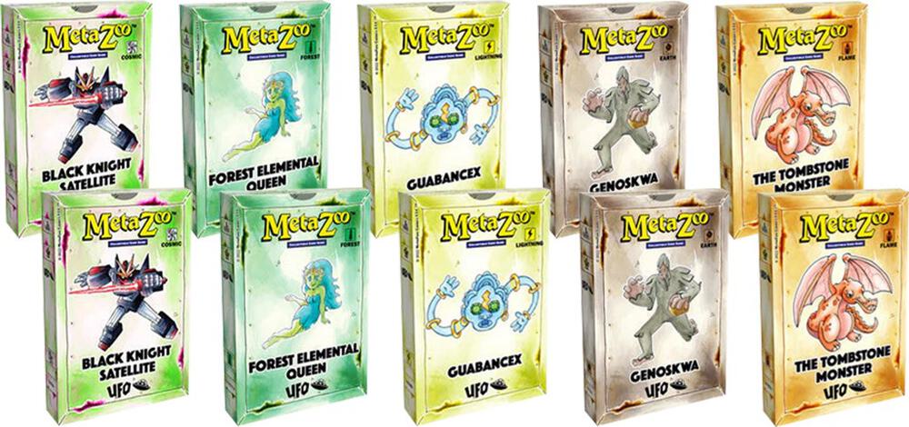 MetaZoo TCG UFO UFO First Edition Tribal Theme Deck Display deck product