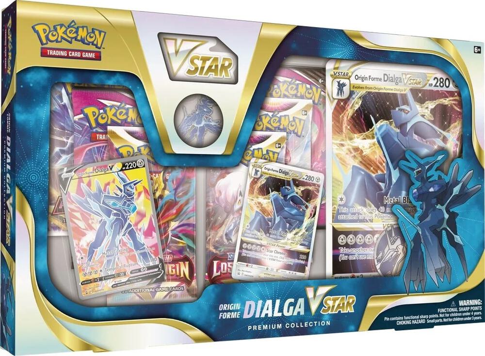 Pokemon TCG Lost Origin Lost Origin  Forme Dialga VSTAR Premium Collection sealed box