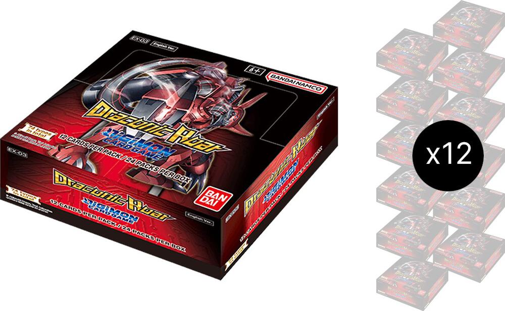 Digimon Card Game Draconic Roar Draconic Roar Booster Box Case sealed box
