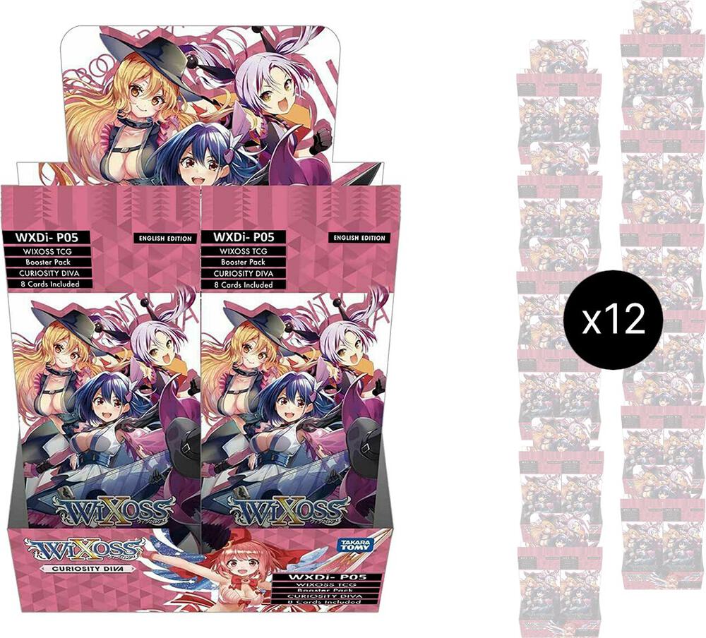 WIXOSS TCG Curiosity Diva Curiosity Diva Booster Box Case sealed box
