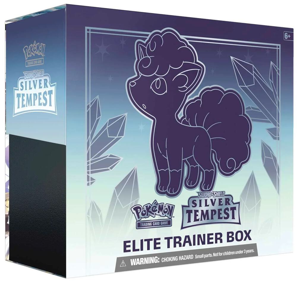 Pokemon TCG Silver Tempest Silver Tempest Elite Trainer Box sealed box