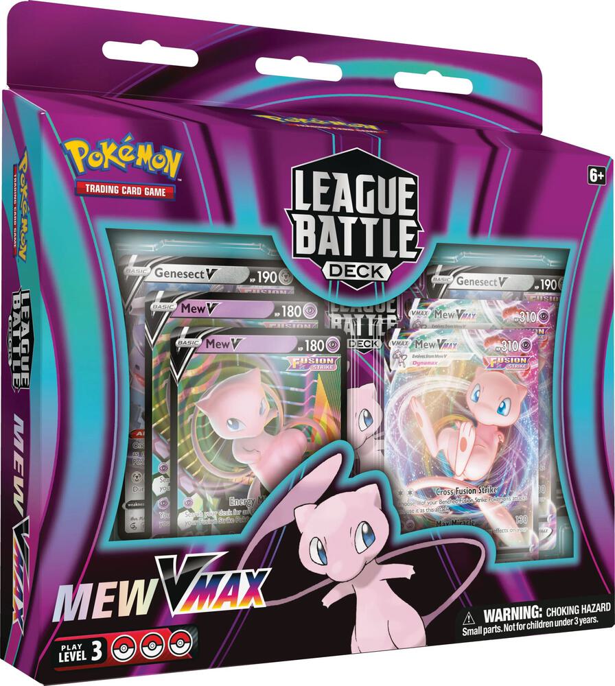 Pokemon TCG Fusion Strike Fusion Strike League Battle Deck Mew VMAX deck product