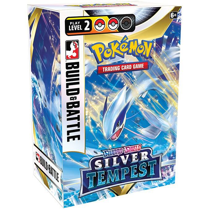 Pokemon TCG Silver Tempest Silver Tempest Build and Battle Box sealed box