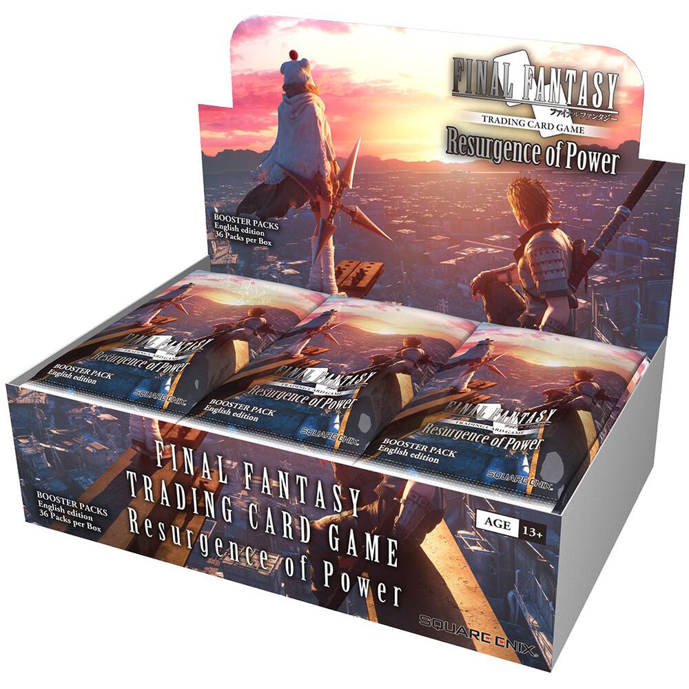 Final Fantasy TCG Resurgence Of Power Resurgence of Power Booster Box sealed box