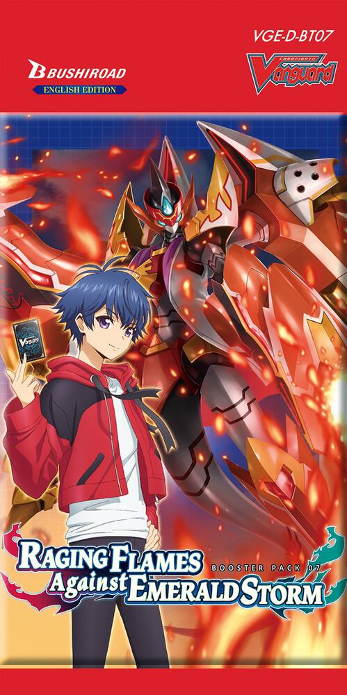 Cardfight Vanguard Raging Flames Against Emerald Storm Raging Flames Against Emerald Storm Booster Pack booster pack