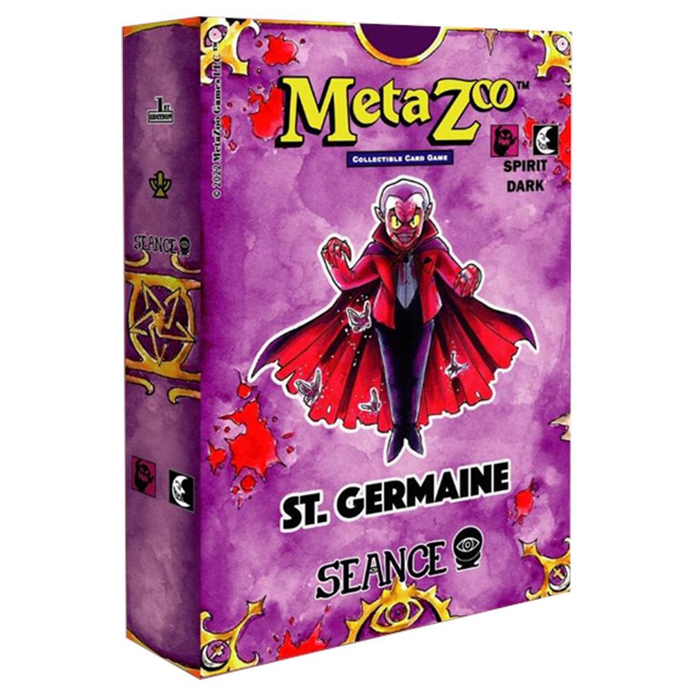MetaZoo TCG Seance Seance First Edition Tribal Theme Deck St Germaine deck product