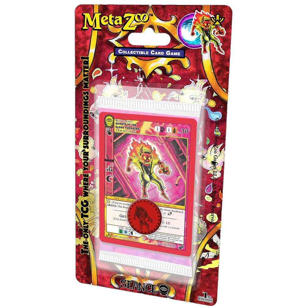 MetaZoo TCG Seance Seance First Edition Blister Pack Ghosts of the Sloss Furnaces booster pack