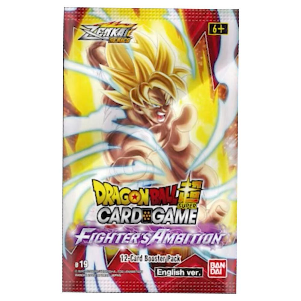 Dragon Ball Super Card Game Fighters Ambition Booster Pack booster pack