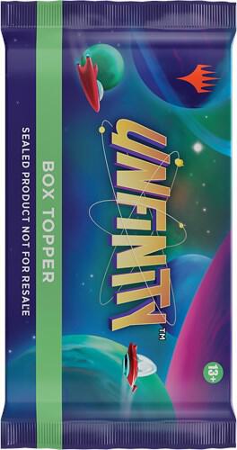 Magic the Gathering Unfinity Unfinity Box Topper Pack sealed box