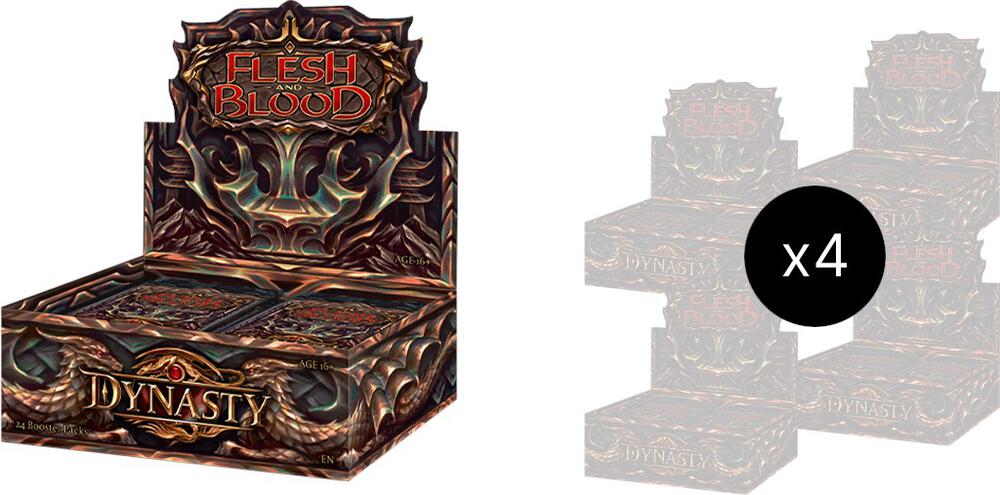 Flesh and Blood TCG Dynasty Dynasty Booster Box Case sealed box