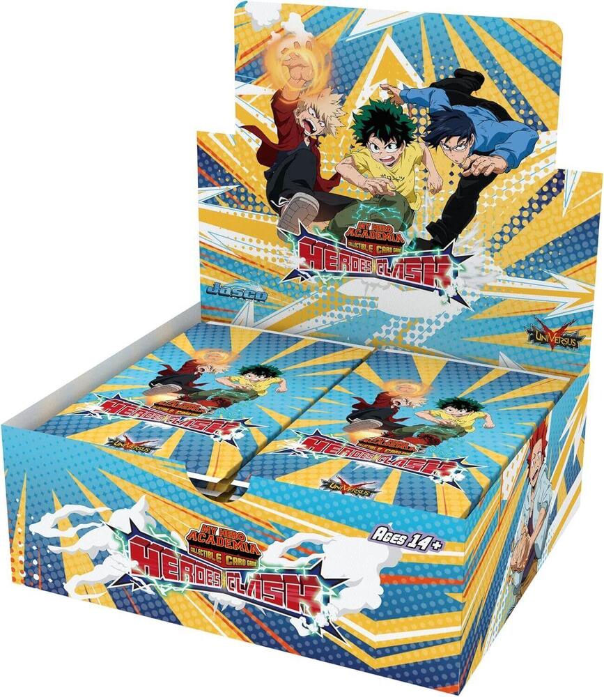 UniVersus Card Game My Hero Academia My Hero Academia Heroes Clash Booster Box Unlimited Edition sealed box