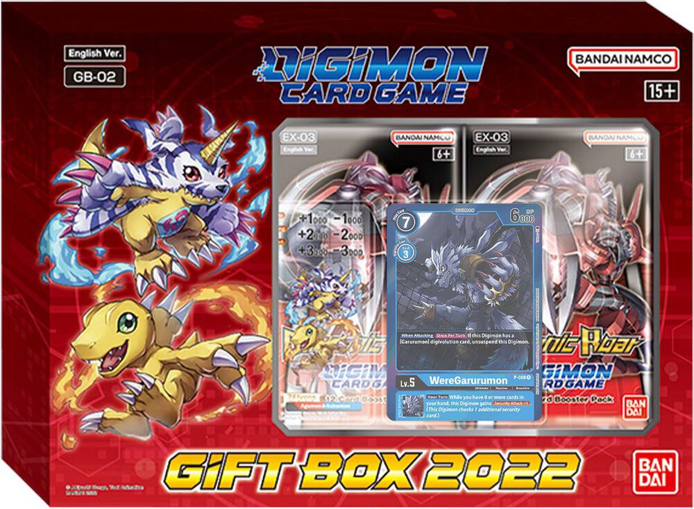 Digimon Card Game Draconic Roar Draconic Roar Gift Box 2022 Guilmon and Impmon sealed box