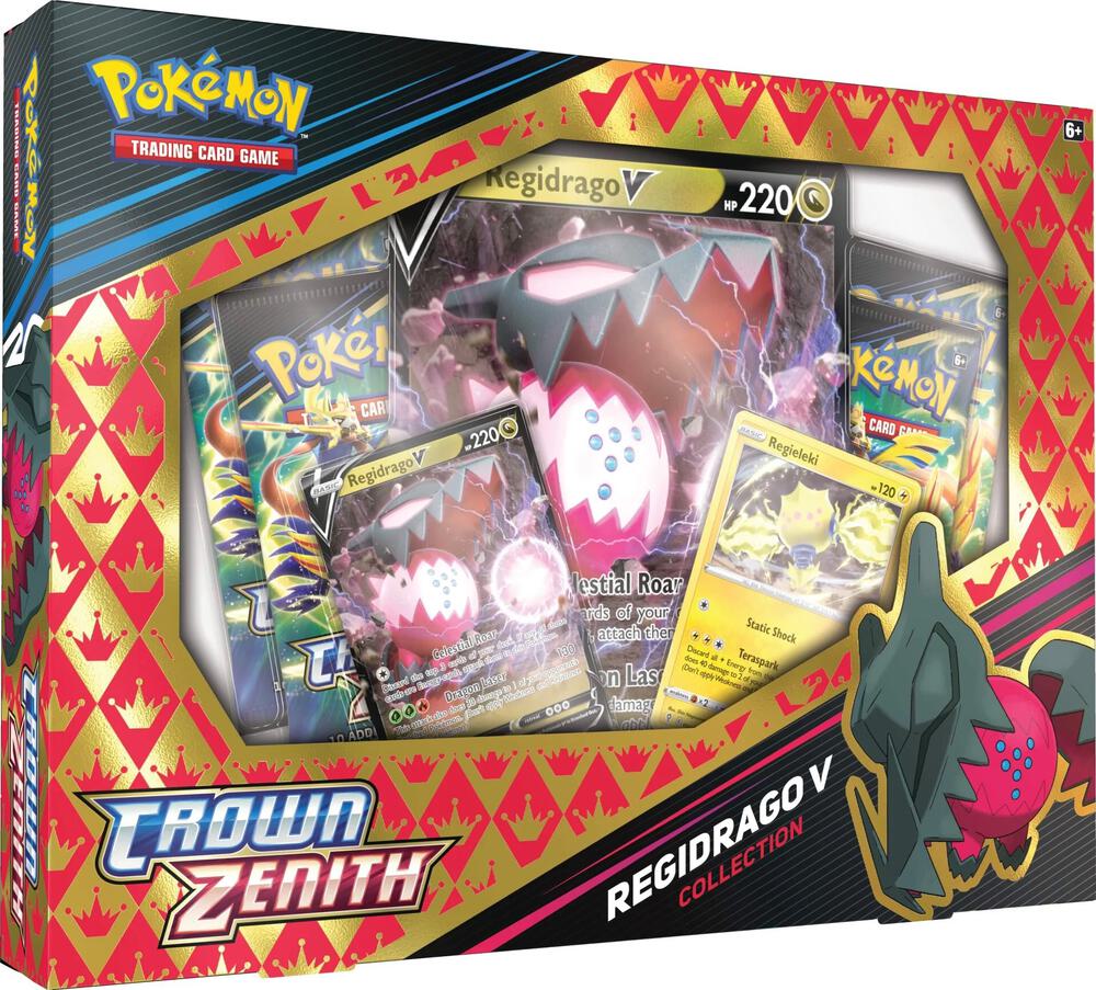 Pokemon TCG Crown Zenith Crown Zenith Collection Regidrago V sealed box