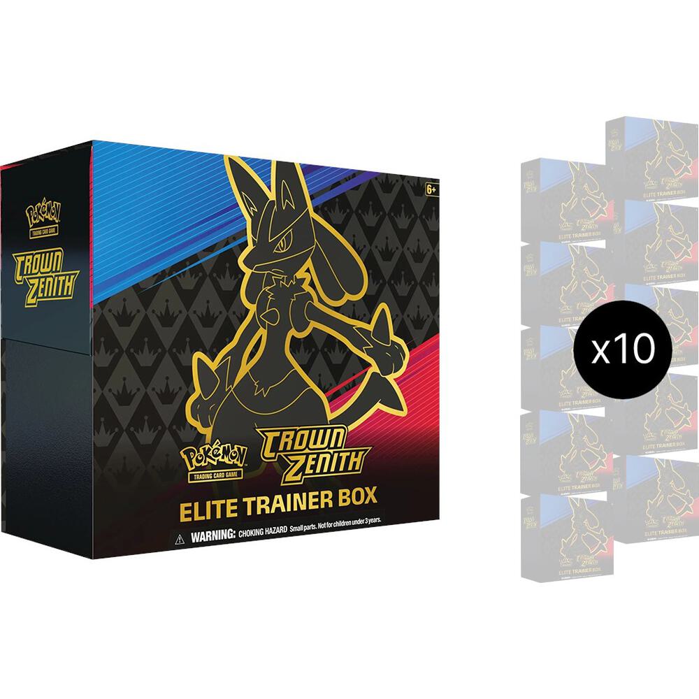 Pokemon TCG Crown Zenith Crown Zenith Elite Trainer Box Case sealed box