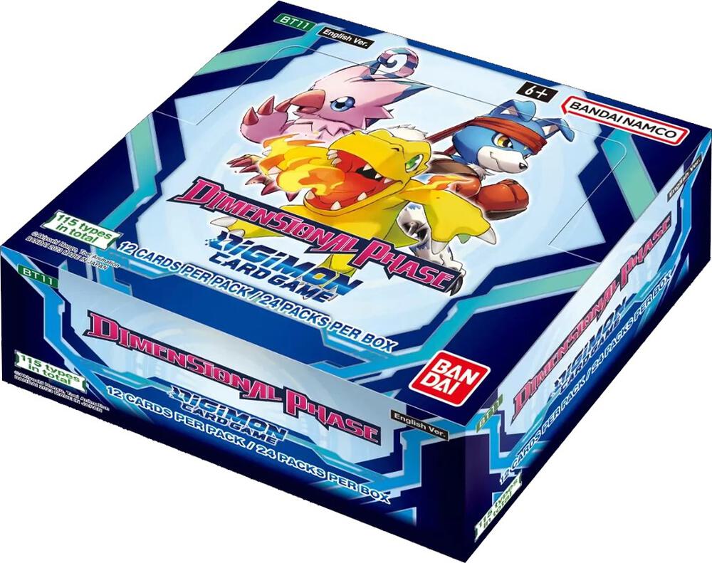 Digimon Card Game Dimensional Phase Dimensional Phase Booster Box sealed box