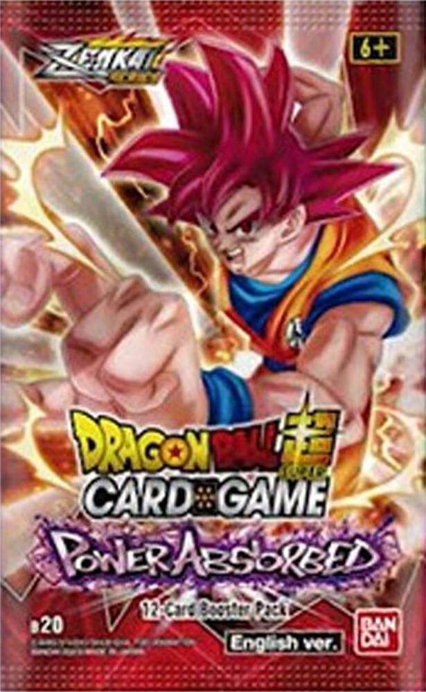 Dragon Ball Super Card Game Power Absorbed Power Absorbed Booster Pack booster pack