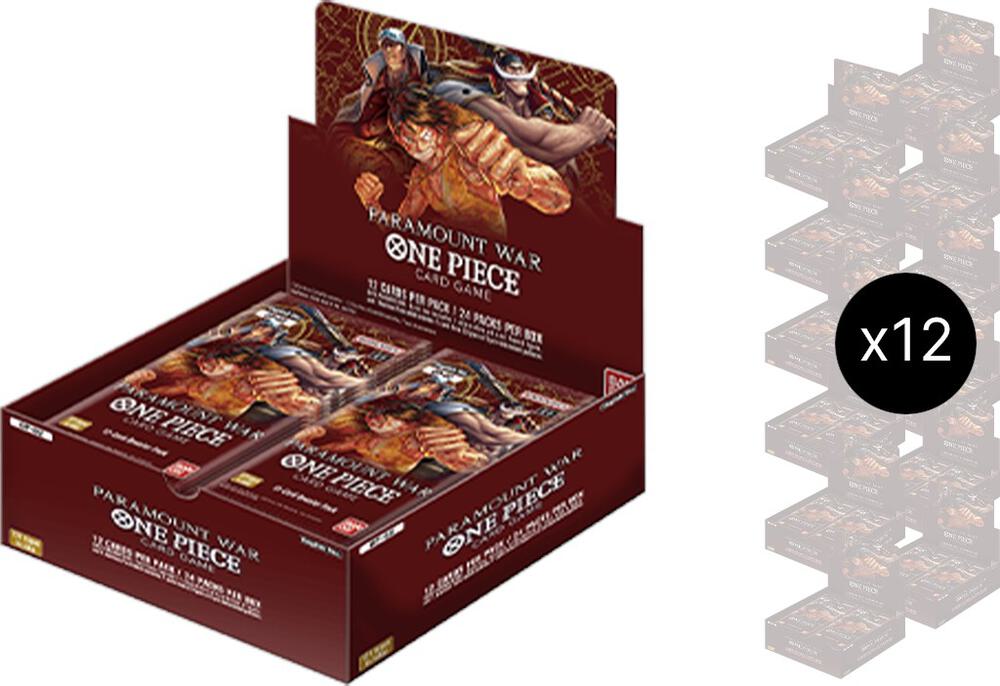 One Piece Card Game Paramount War Paramount War Booster Box Case sealed box