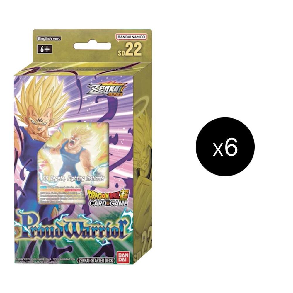 Dragon Ball Super Card Game Power Absorbed Power Absorbed Starter Deck 22 Proud Warrior Display deck product