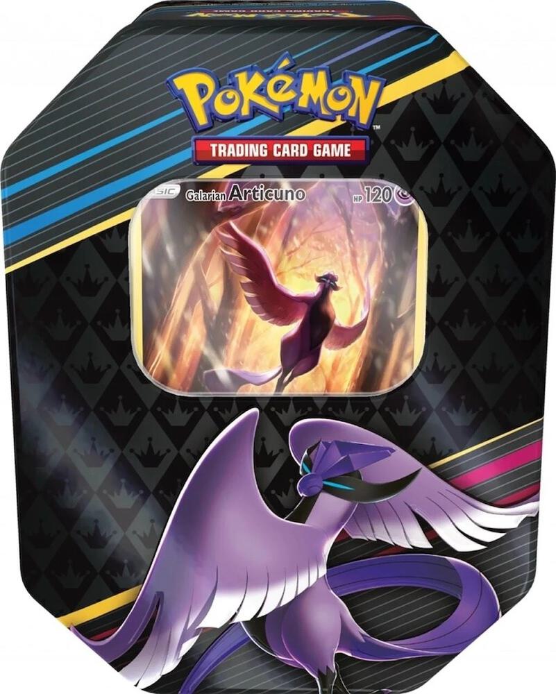 Pokemon TCG Crown Zenith Crown Zenith Tin Galarian Articuno International Version trading card product