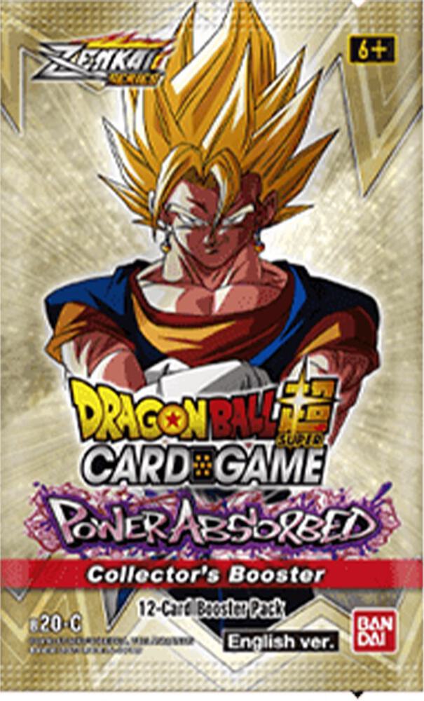 Dragon Ball Super Card Game Power Absorbed Power Absorbed Collector Booster Pack booster pack
