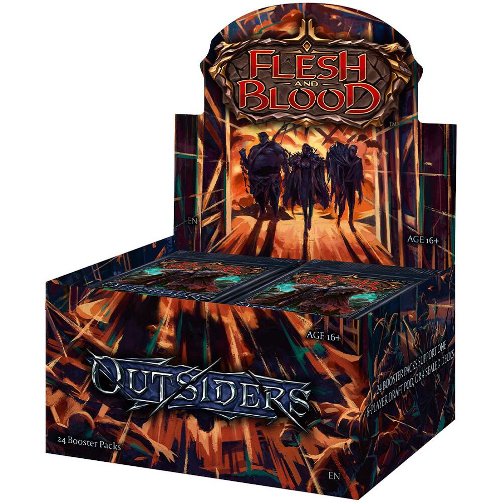 Flesh and Blood TCG Outsiders Outsiders Booster Box sealed box