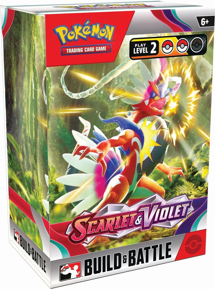 Pokemon TCG Scarlet and Violet Scarlet and Violet Build and Battle Box sealed box