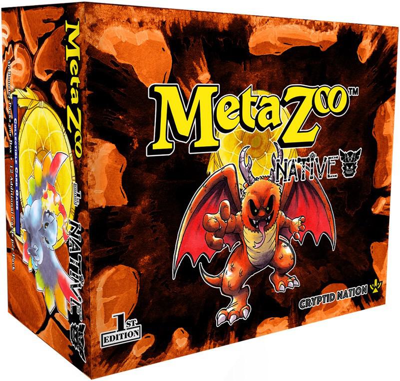 MetaZoo TCG Native Native First Edition Booster Box sealed box