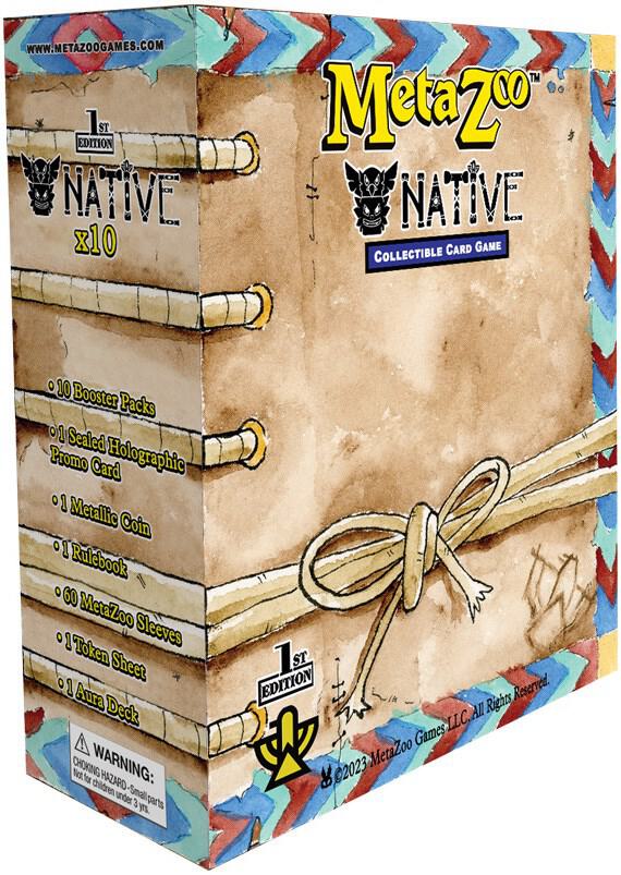 MetaZoo TCG Native Native First Edition Spellbook trading card product