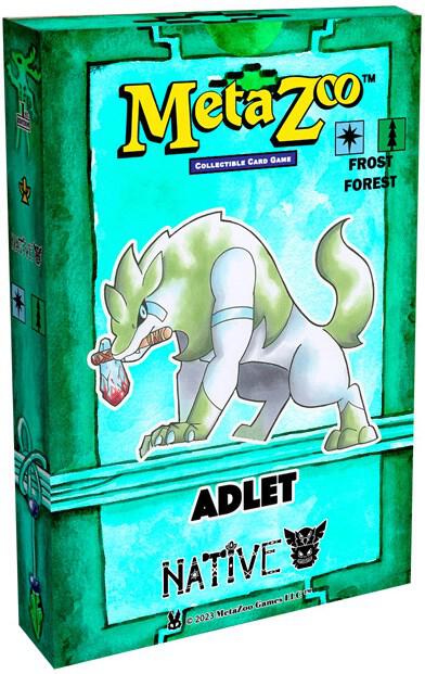 MetaZoo TCG Native Native Theme Deck Adlet First Edition deck product