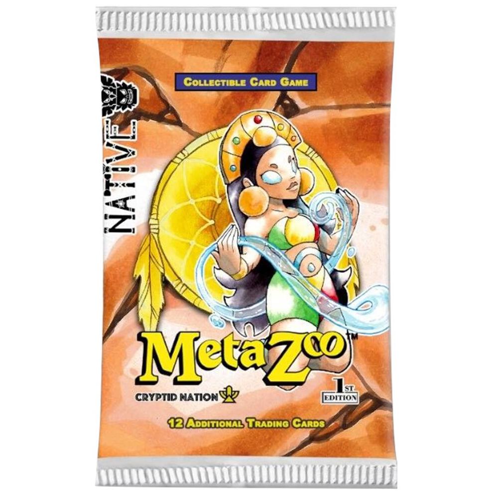 MetaZoo TCG Native Native First Edition Booster Pack booster pack