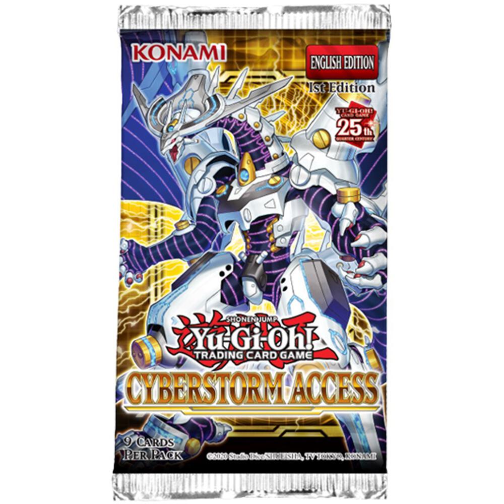 Yu-Gi-Oh! TCG Cyberstorm Access Cyberstorm Access Booster Pack 1st Edition booster pack