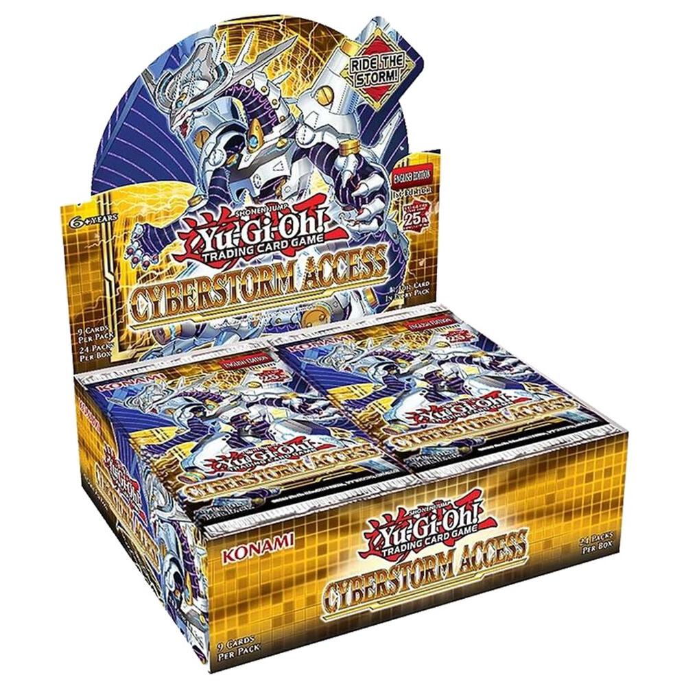 Yu-Gi-Oh! TCG Cyberstorm Access Cyberstorm Access Booster Box 1st Edition sealed box