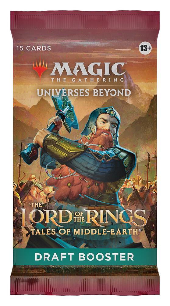 Magic the Gathering Universes Beyond The Lord of the Rings Tales of Middle earth Universes Beyond The Lord of the Rings Tales of Middle earth Draft Booster Pack booster pack