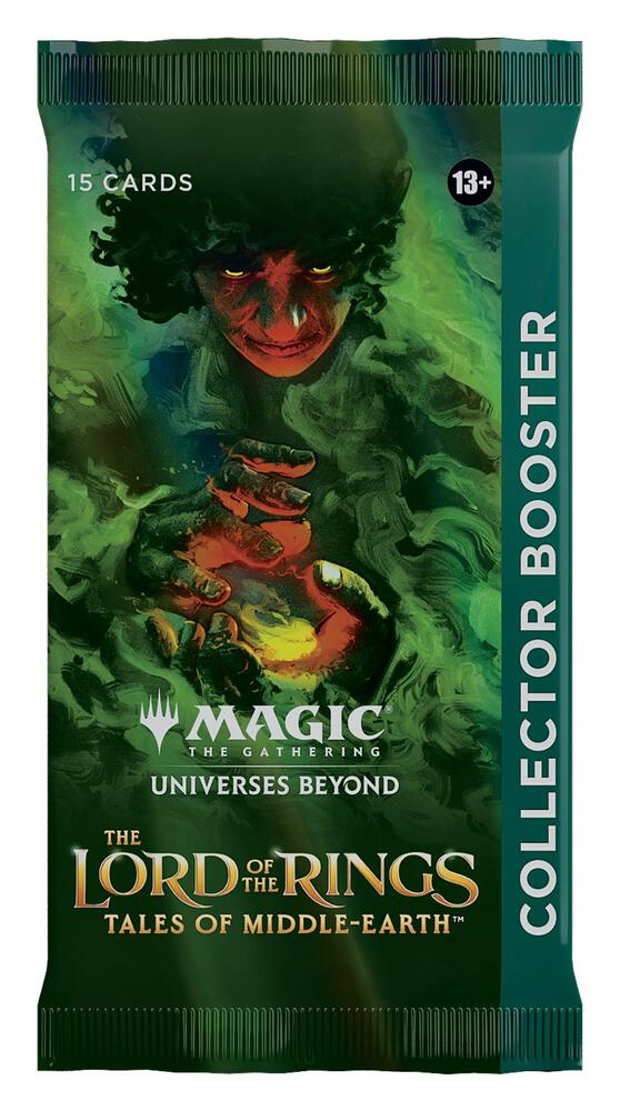 Magic the Gathering Universes Beyond The Lord of the Rings Tales of Middle earth Universes Beyond The Lord of the Rings Tales of Middle earth Collector Booster Pack booster pack